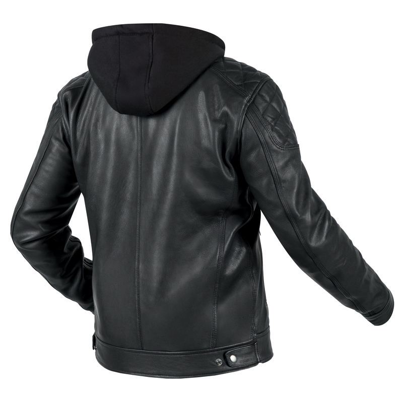 Ozone Striker Schwarze Motorradjacke Ausverkauf