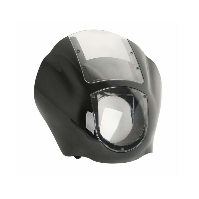 Plexiglas CUSTOMACCES JAX transparent für HARLEY DAVIDSON FXDBI 1450 Dyna Street Bob 2007, HARLEY DAVIDSON FXDB 1584 Dyna Street Bob 2007-2017