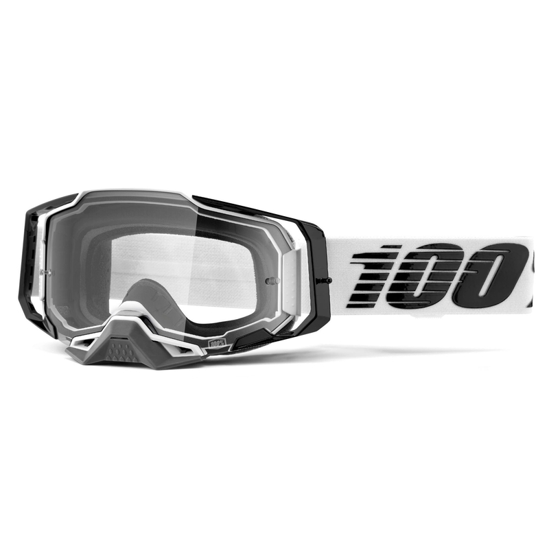Motocross-Brille 100% ARMEGA Atmos klar Plexiglas