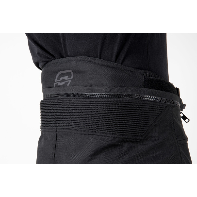 Ozon Vulcan Motorradhosen Schwarz