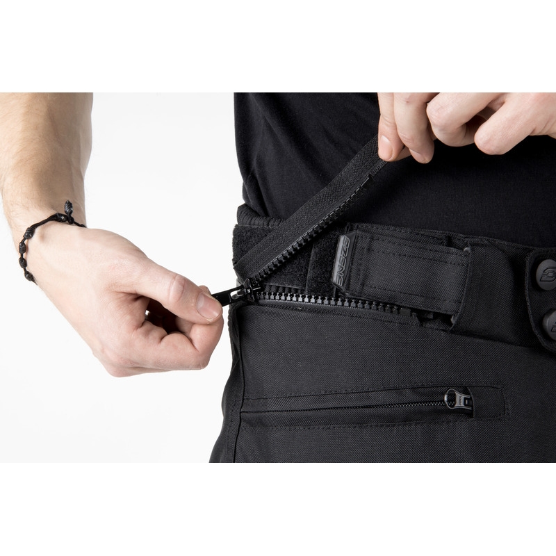 Ozon Vulcan Motorradhosen Schwarz