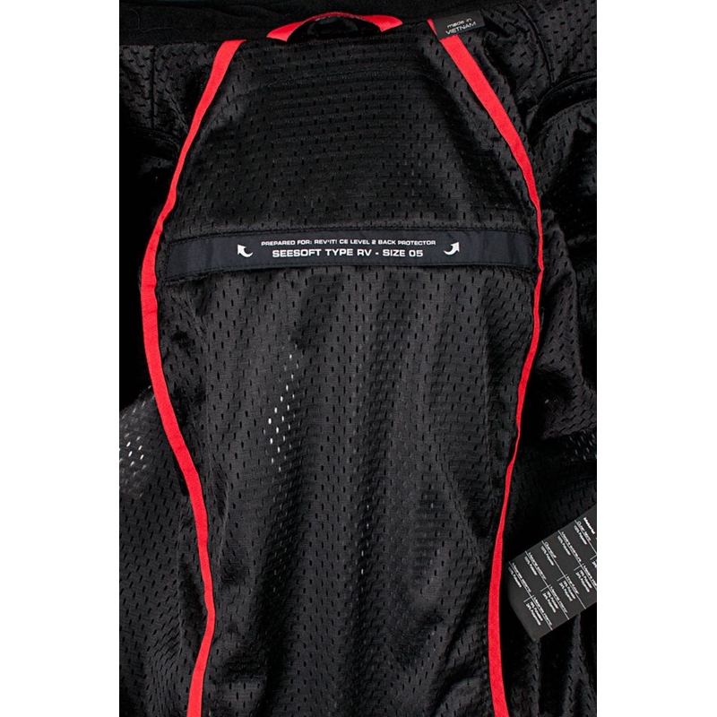 Revit Neptune GTX Schwarz Motorradjacke Ausverkauf