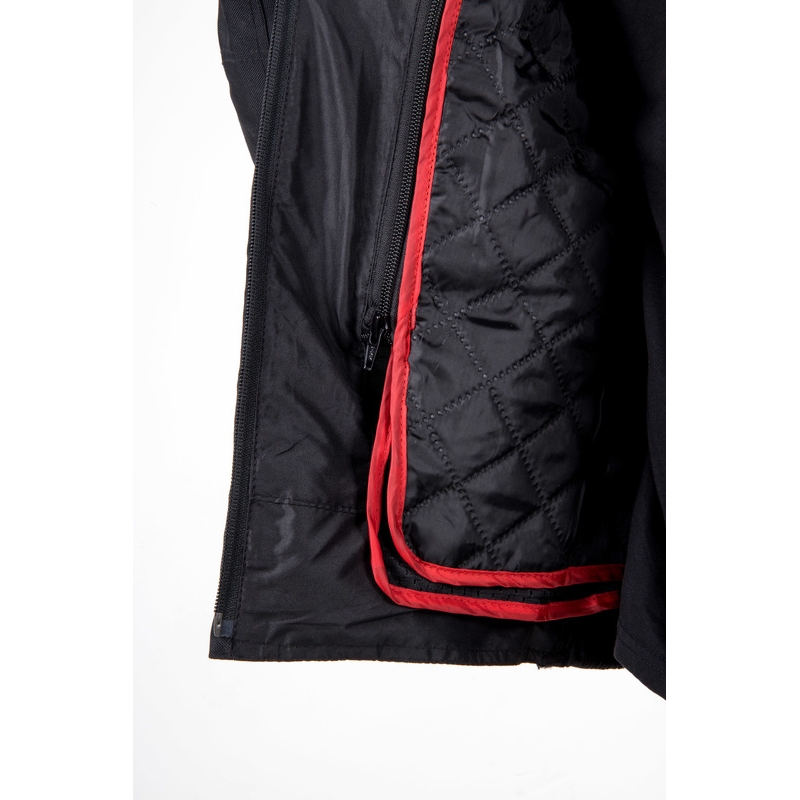 Ozone Pulse schwarz-fluorgelbe Motorradjacke