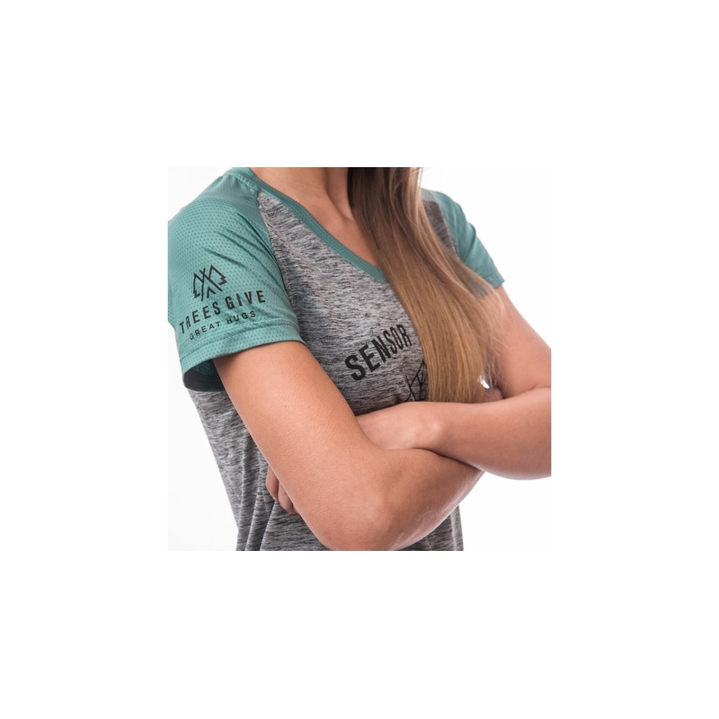 SENSOR CYKLO CHARGER Damen Freies Trikot grau/mint Ausverkauf