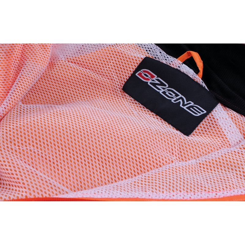 Motorrad Regenjacke Ozon orange