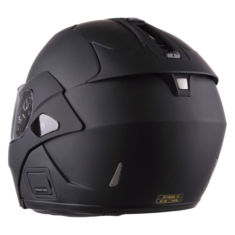 HJC SY-MAX 3 Rubbertone schwarz matt Ausverkauf