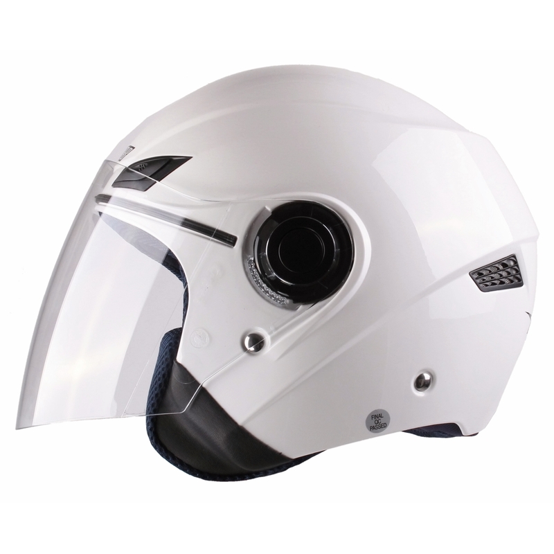 Offener Rollerhelm Nox N180 Next weiß