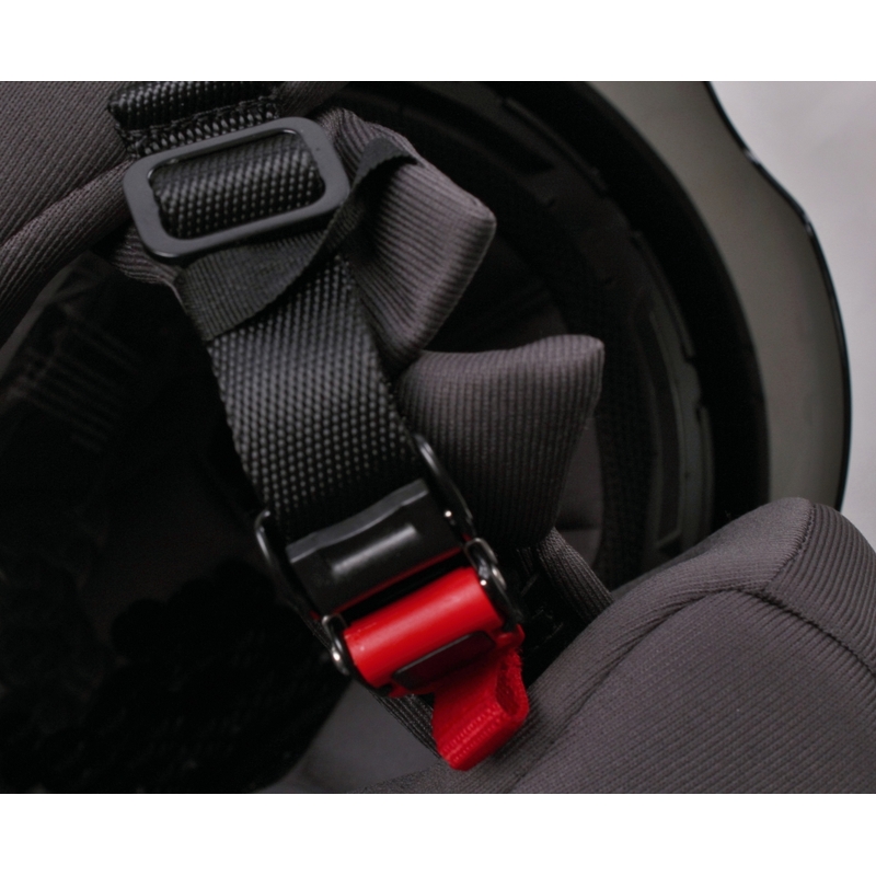 Motorradhelm Scorpion EXO-220 schwarz glänzend Ausverkauf