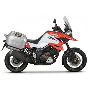 Complete set of 36L / 36L SHAD TERRA aluminum side cases, including mounting kit SHAD SUZUKI DL 1000 V-Strom/ DL 1050 V-Strom