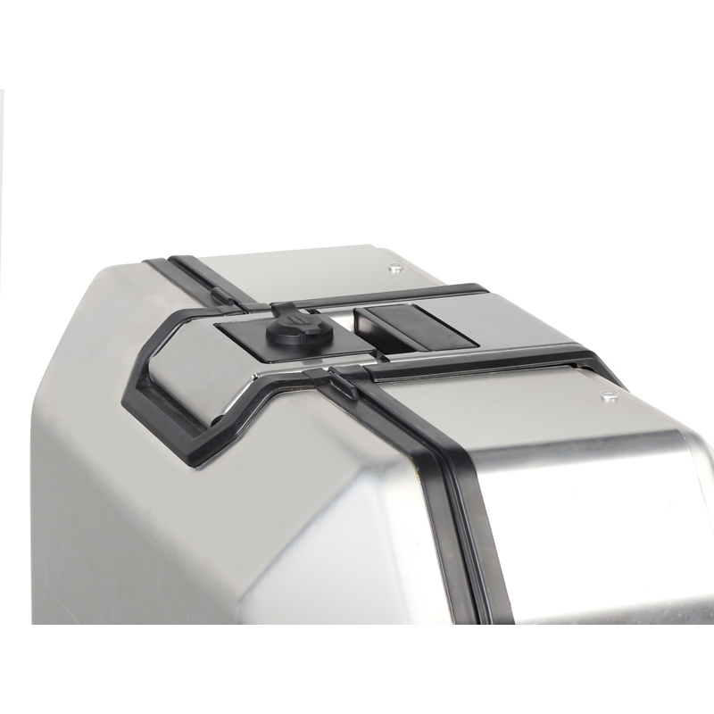 Complete set of aluminum cases SHAD TERRA, 37L topcase + 36L / 36L side cases, including mounting kit and plate SHAD HONDA X-ADV 750