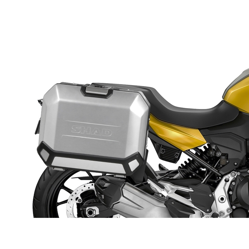 Complete set of 47L / 47L SHAD TERRA aluminum side cases, including mounting kit SHAD BMW F 900 XR