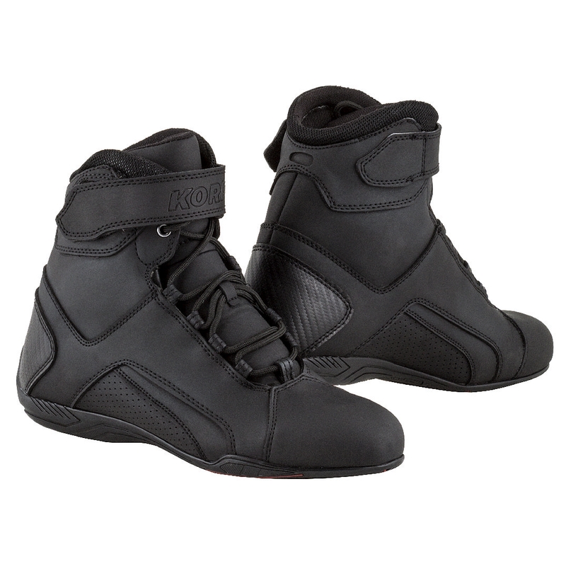 Motorradstiefel Kore Velcro 2.0 schwarz - Klasse II