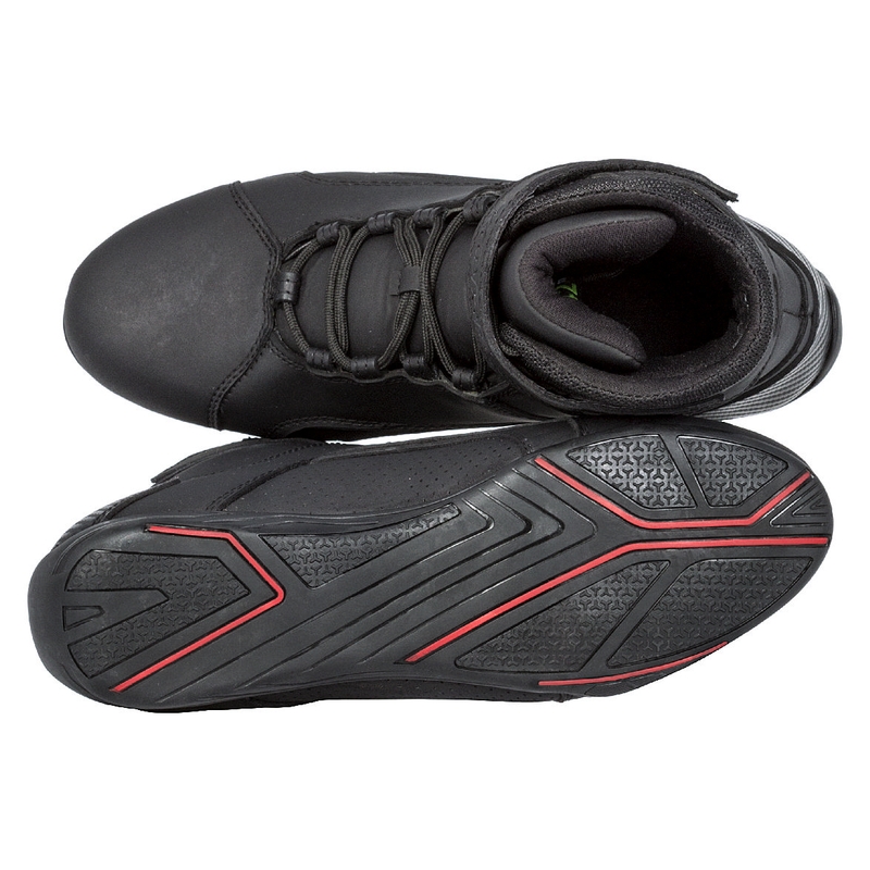 Motorradstiefel Kore Velcro 2.0 schwarz - Klasse II