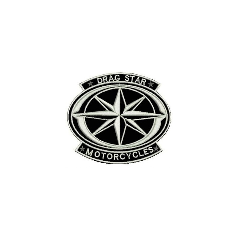 Aufnäher Drag Star Motorcycles - groß