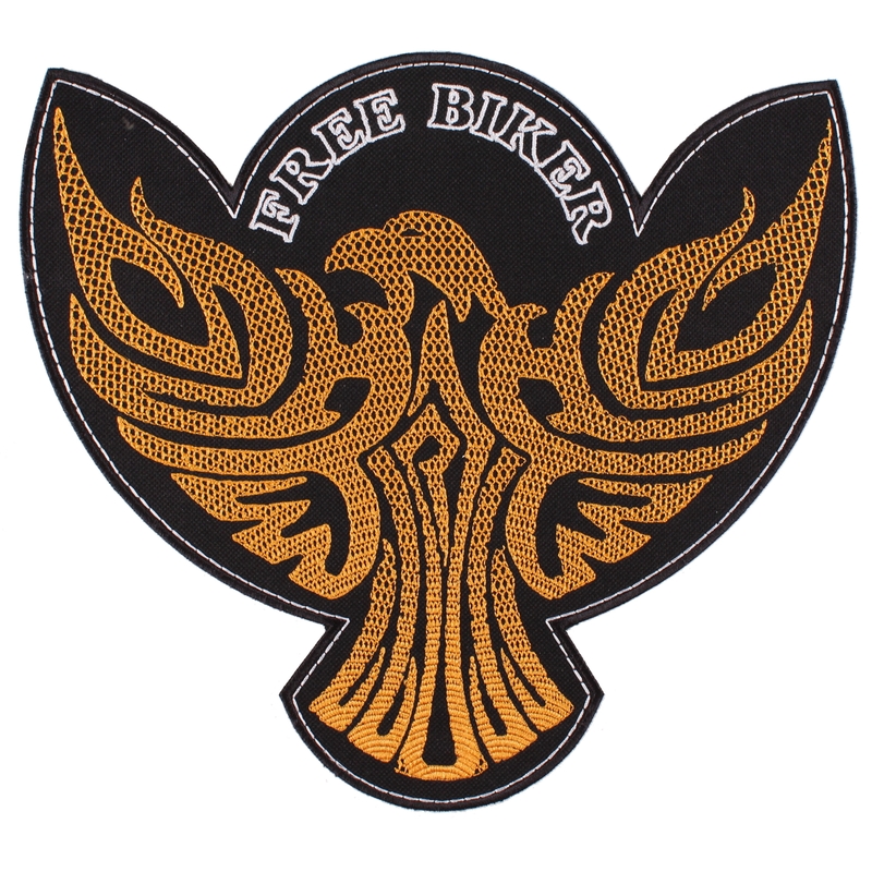 Kostenloser Biker-Adler-Aufnäher