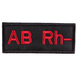 Pflaster mit Blutgruppe AB Rh-