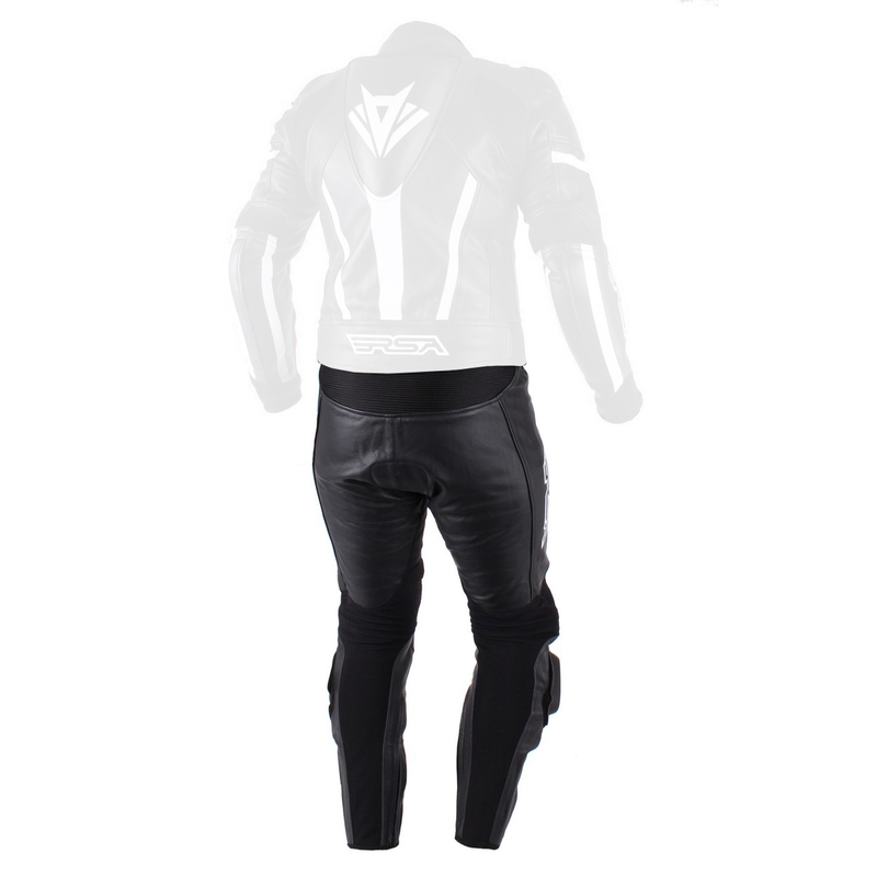 Herren Motorradhose RSA Virus schwarz-weiß Ausverkauf