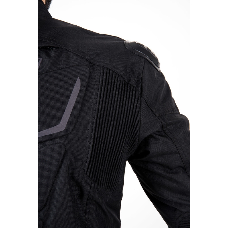 Ozone Pulse Motorradjacke schwarz-grau