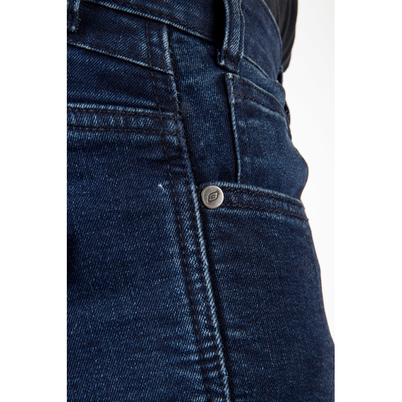 Blaue Ozone Hornet II Motorradjeans