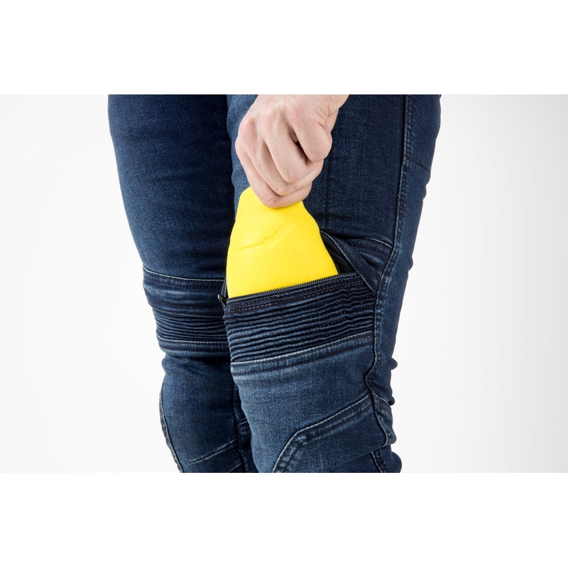 Blaue Ozone Hornet II Motorradjeans