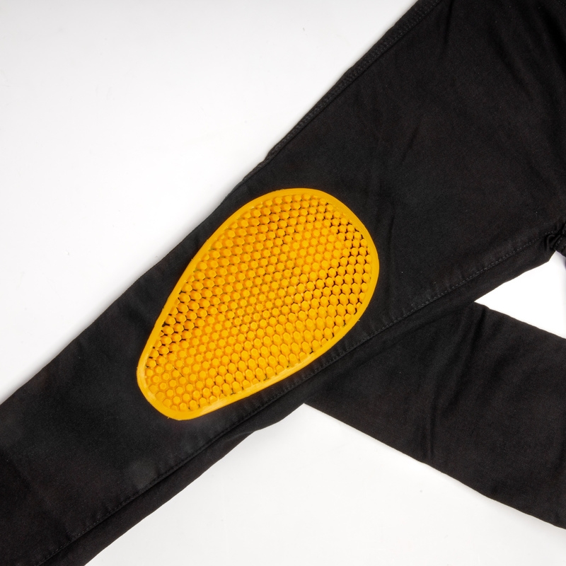 Ozone Striker SF Schwarze Motorradjeans für Frauen