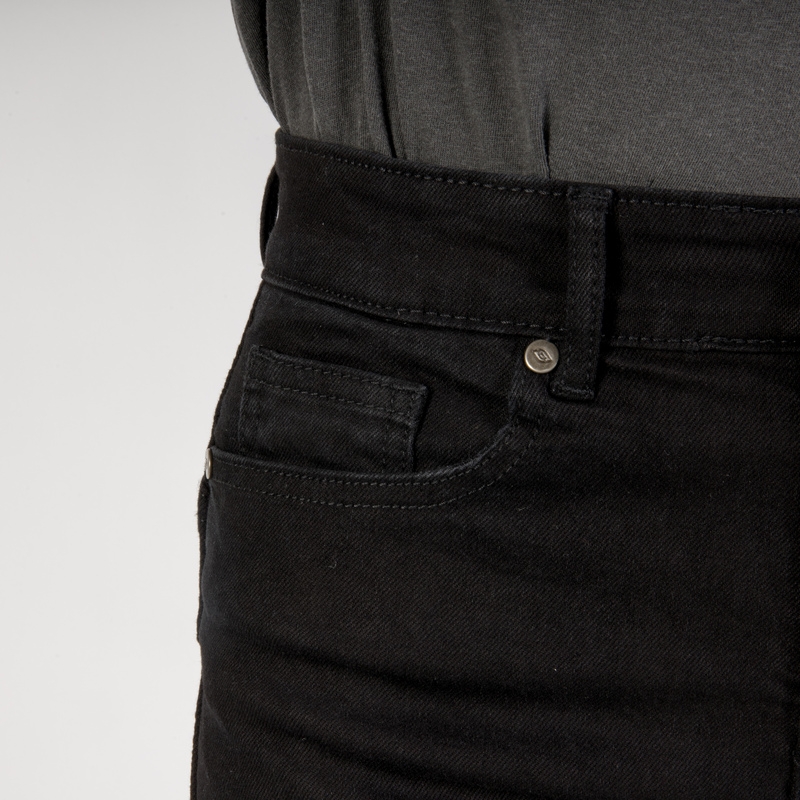 Ozone Striker SF Schwarze Motorradjeans für Frauen