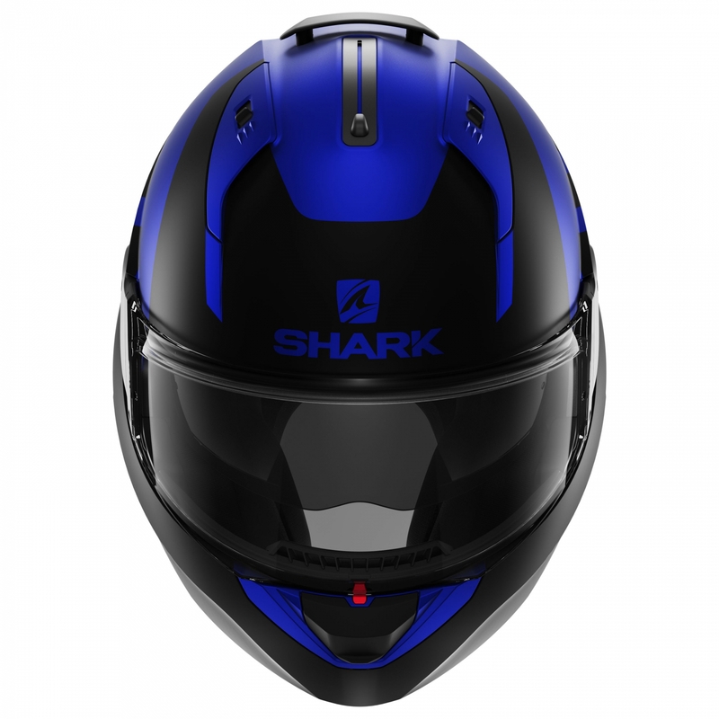 Klapphelm SHARK EVO-ES Kedje schwarz-blau matt