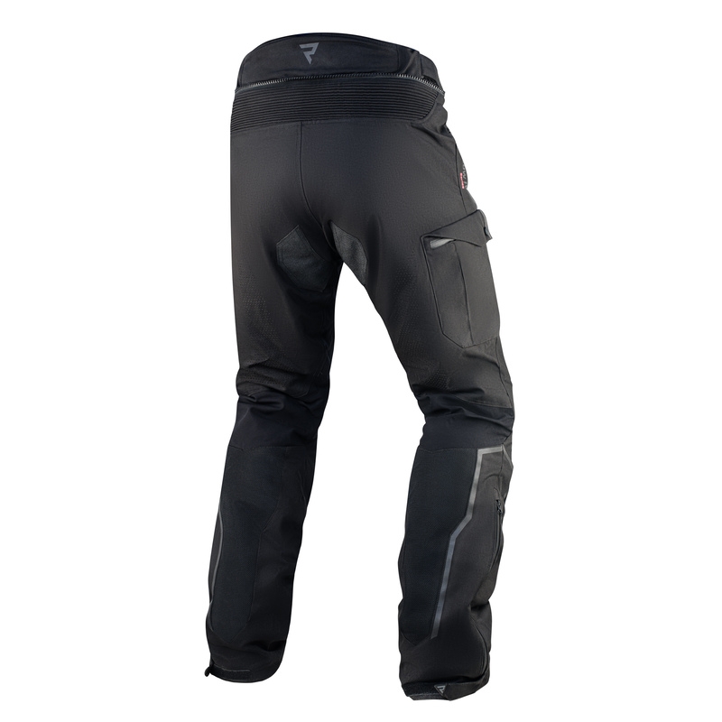 Motorradhose Rebelhorn Hiflow IV schwarz verlängert