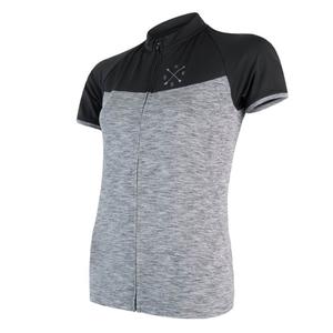 SENSOR CYKLO MOTION Damen Trikot Langarm grau/schwarz Ausverkauf