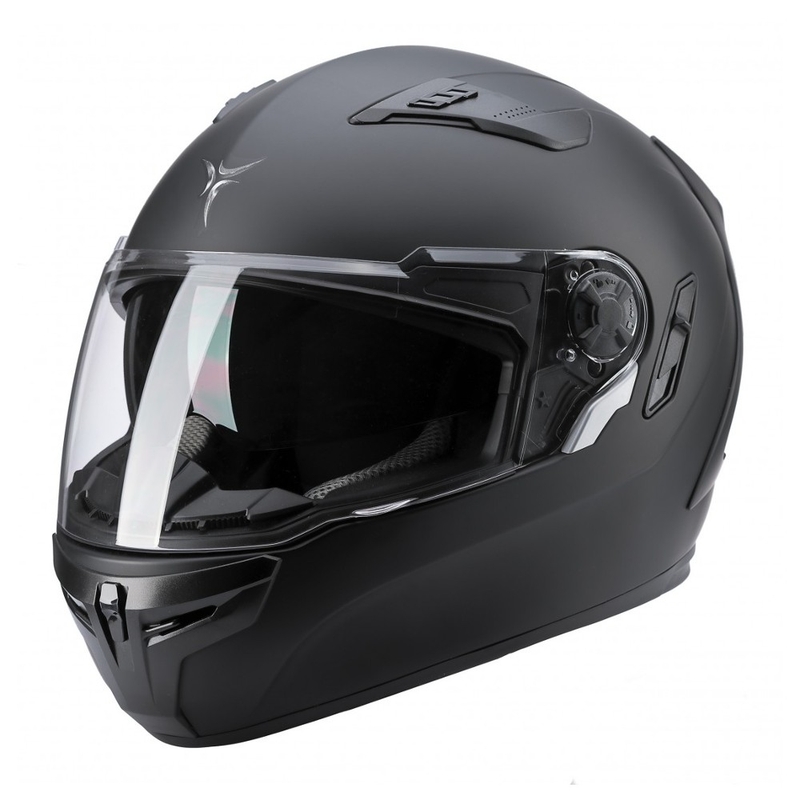 Integral Motorradhelm SECA Falcon II schwarz matt Ausverkauf