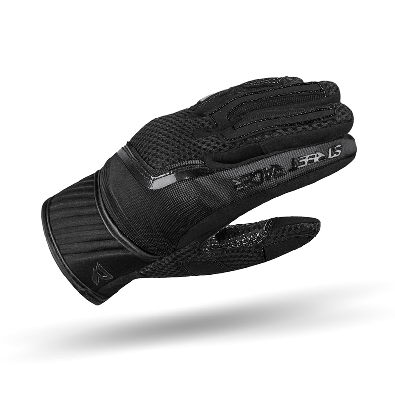 Damen Motorradhandschuhe Street Racer Stunt schwarz