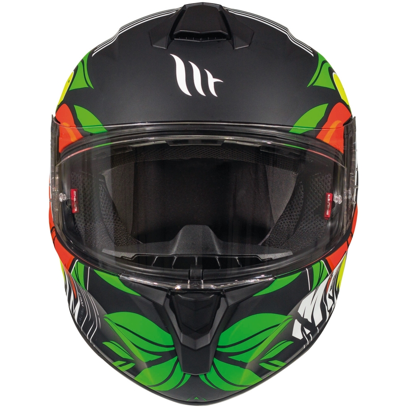 MT Targo Truck A2 Integral Motorradhelm fluo gelb matt