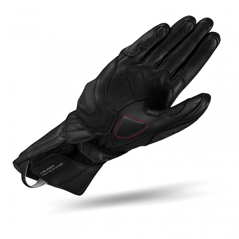 Motorradhandschuhe Shima Miura schwarz Ausverkauf