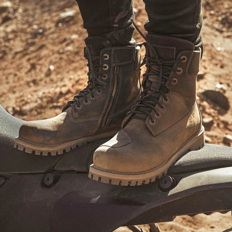 Motorradstiefel BROGER Alaska II braun im Angebot Ausverkauf