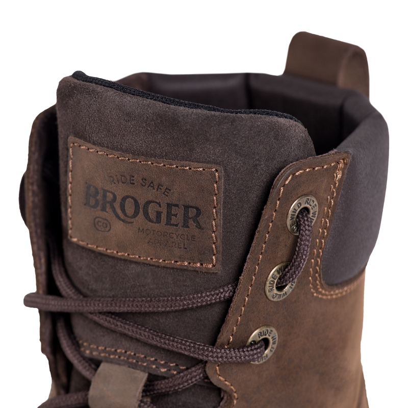 Motorradstiefel BROGER Alaska II braun im Angebot Ausverkauf