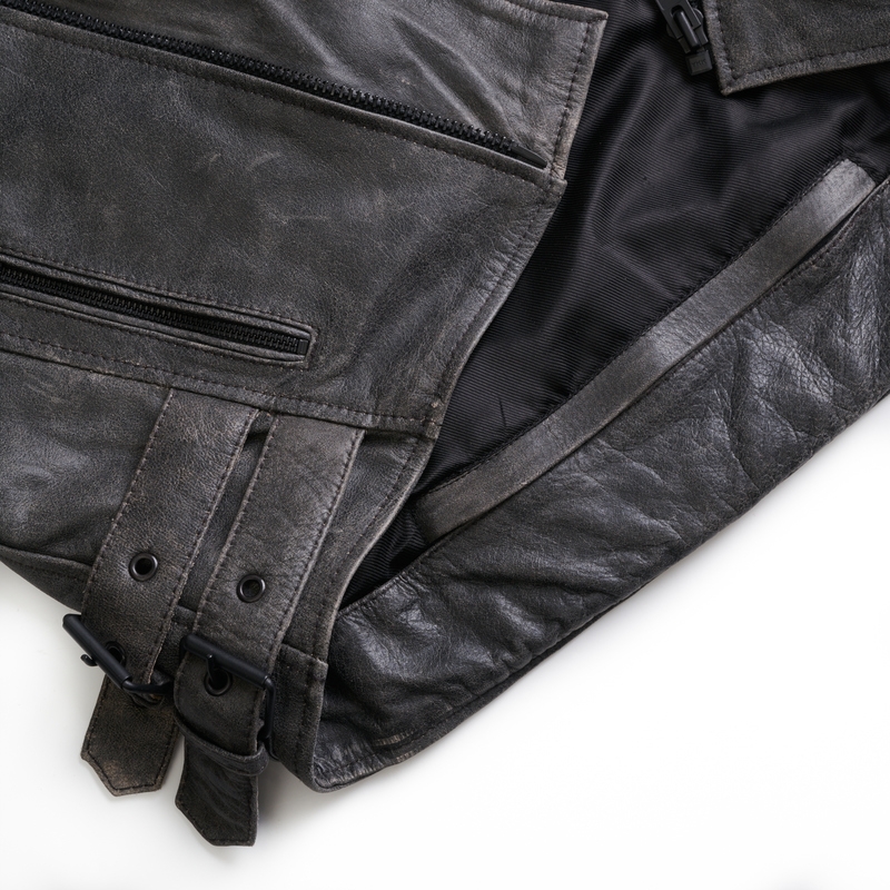 BROGER Ohio Vintage Braun Motorradjacke Ausverkauf