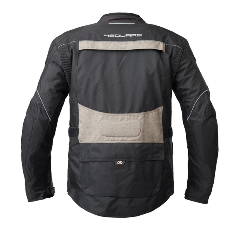 Motorradjacke 4SQUARE Climber khaki-schwarz Ausverkauf