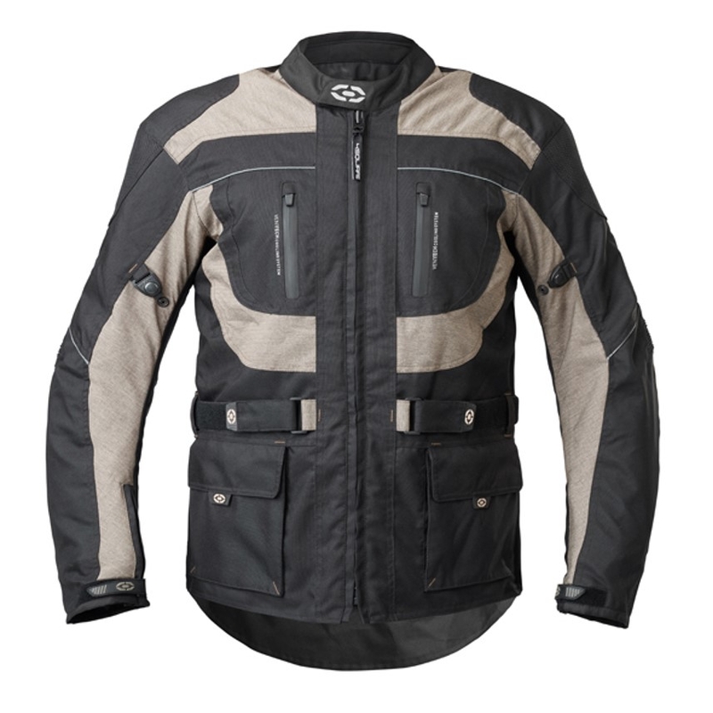 Motorradjacke 4SQUARE Climber khaki-schwarz Ausverkauf