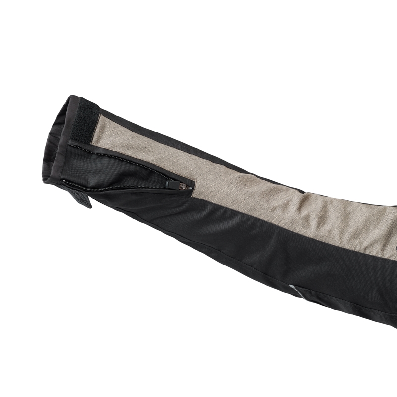 Motorradjacke 4SQUARE Climber khaki-schwarz Ausverkauf