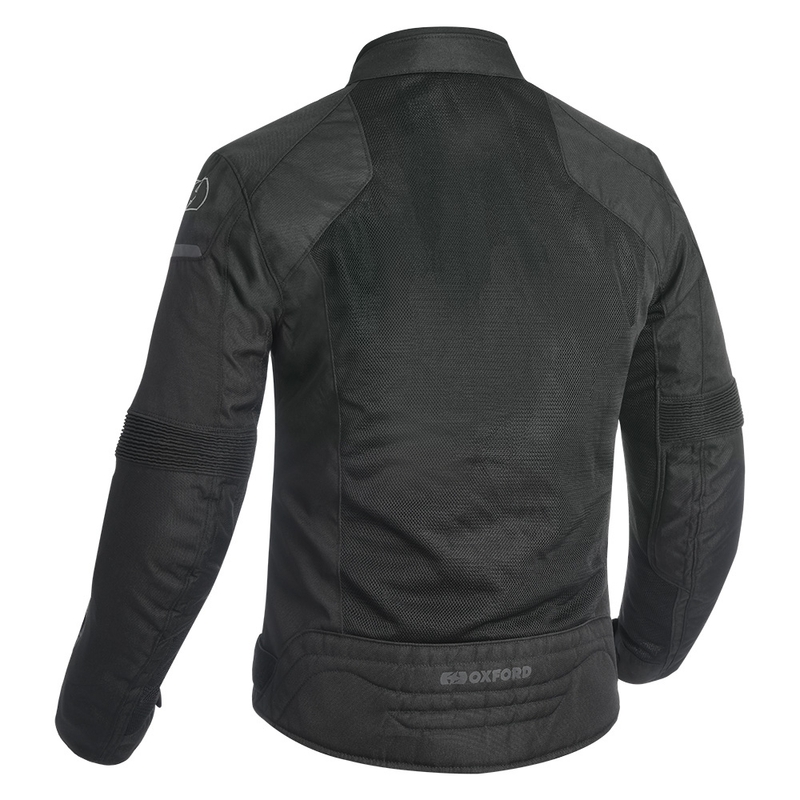 Oxford Delta 1.0 Air Schwarze Motorradjacke