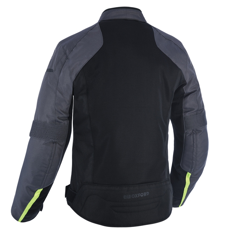 Oxford Delta 1.0 Air schwarz-grau-fluo gelb Motorradjacke