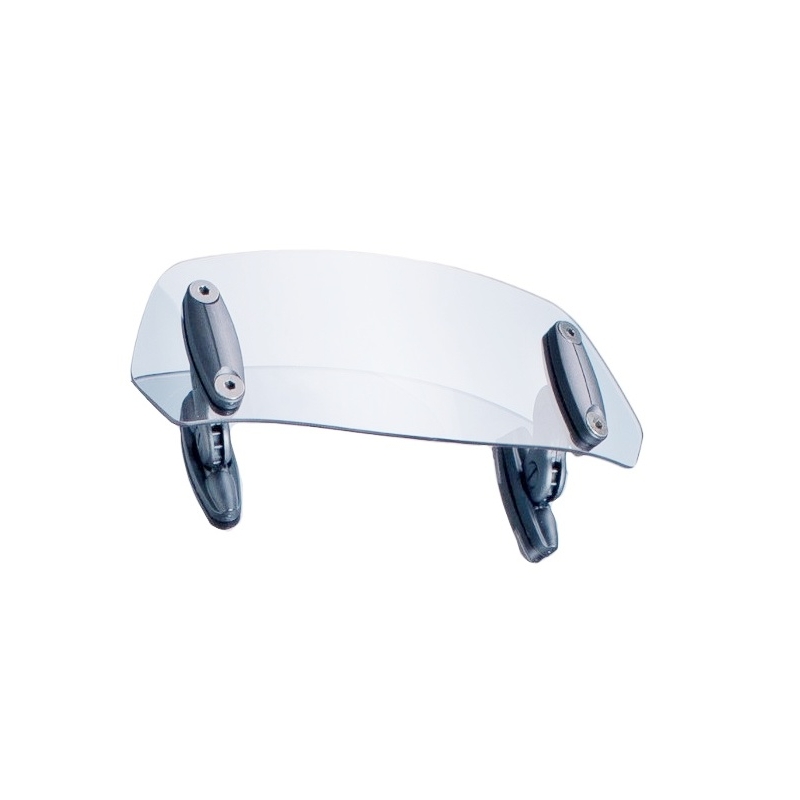 Multiadjustable visor PUIG fixed by screws transparent