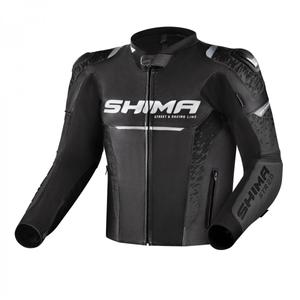 Motorradjacke Shima STR 2.0 schwarz-grau