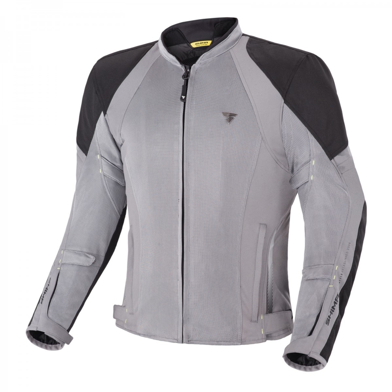 Motorradjacke Shima Jet grau