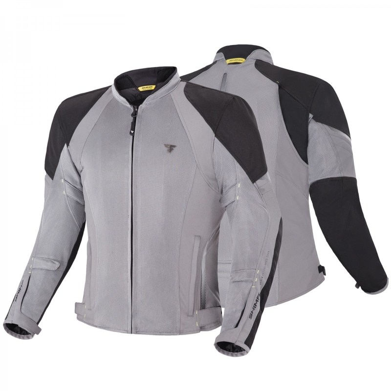 Motorradjacke Shima Jet grau
