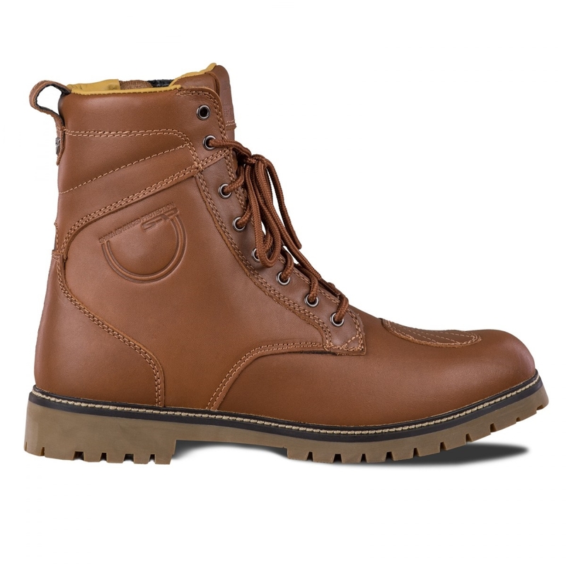Shima Thomson Brown Motorradstiefel für Frauen