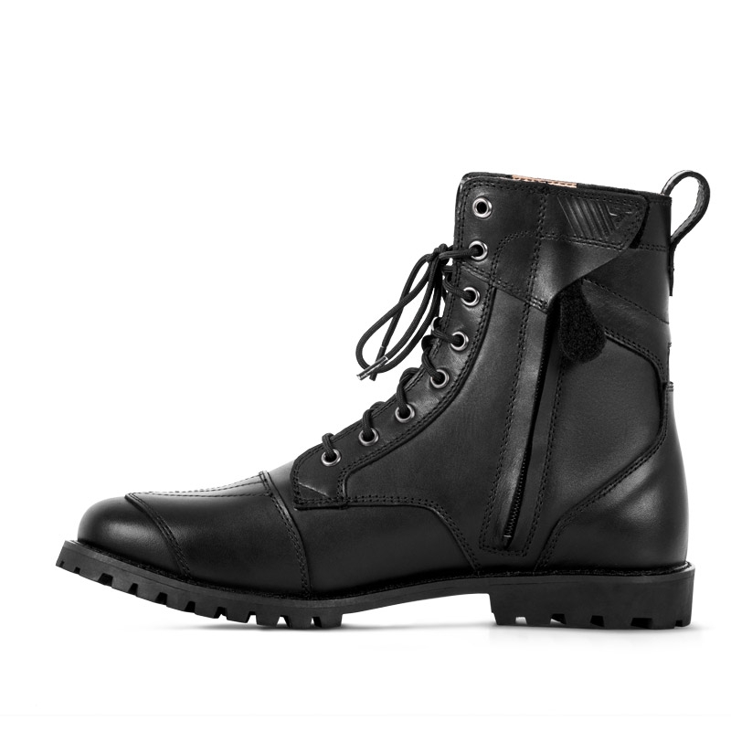 Shima Thomson Schwarze Motorradstiefel für Frauen