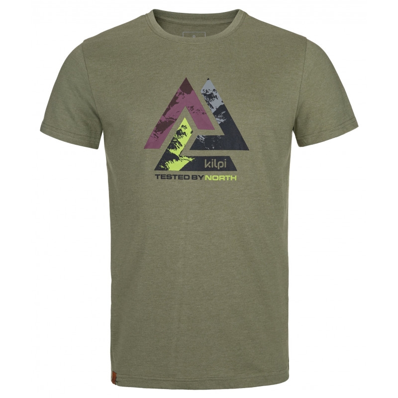 T-shirt Kilpi Enero khaki Ausverkauf
