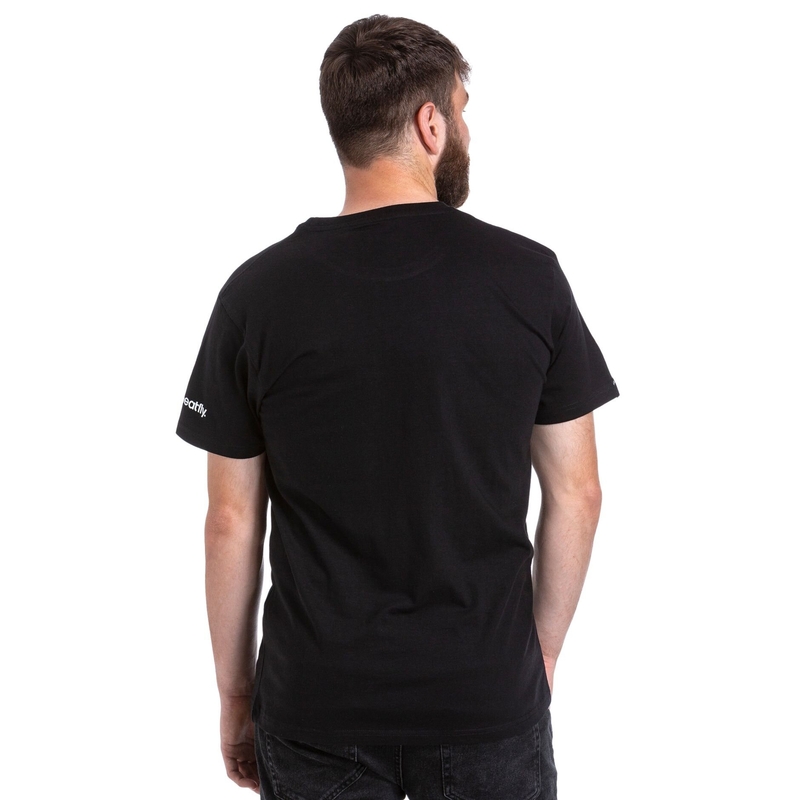 T-shirt Meatfly Glazy schwarz Ausverkauf