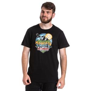 T-shirt Meatfly Mounty schwarz